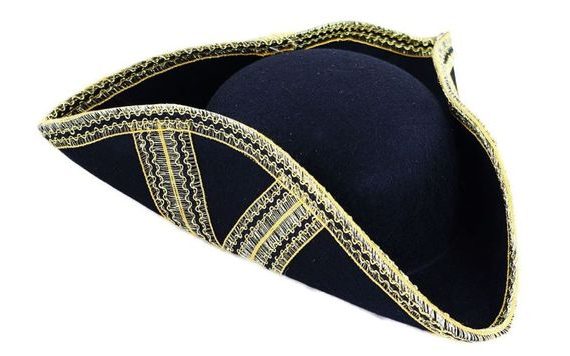 KLOBOUK PIRÁTSKÝ ČERNÝ, DOSPĚLÝ
