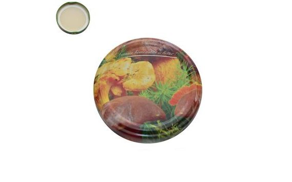 ORGANIC METAL LID 66 FOR JARS 10 PCS