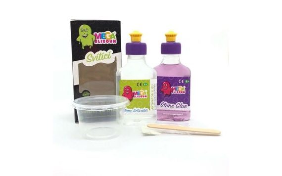 MEGASLIZOUN GLOW-IN-THE-DARK - MAKE SLIME GLOW IN THE DARK