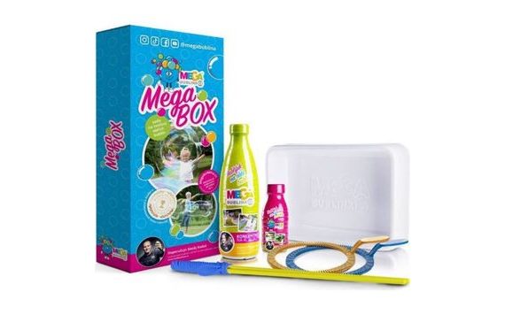 MEGABUBBLE BOX - GIANT BUBBLE BUBBLER KIT