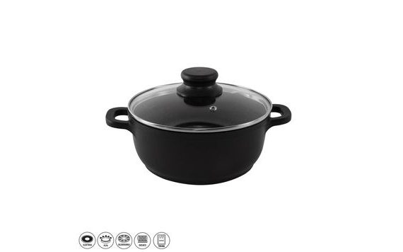 HRNEC GRANDE PR. 20 CM SKLENĚNÁ POKLICE