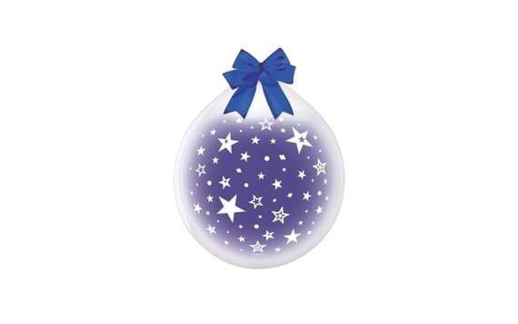 BALLOON FOR GIFT WRAPPING STARS 45 CM - STUFFED BALLOONS