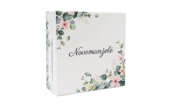 HRACÍ KRABIČKA NOVOMANŽELÉ - POP-UP - SVATBA