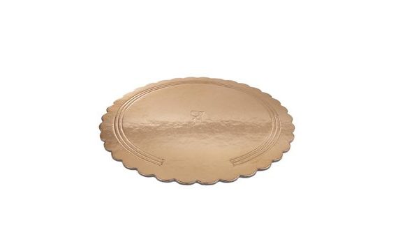 CAKE MAT DOUBLE-SIDED 26 CM DIAMETER 1 PIECE