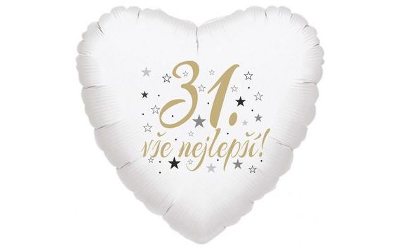 31. NAROZENINY BALÓNEK SRDCE