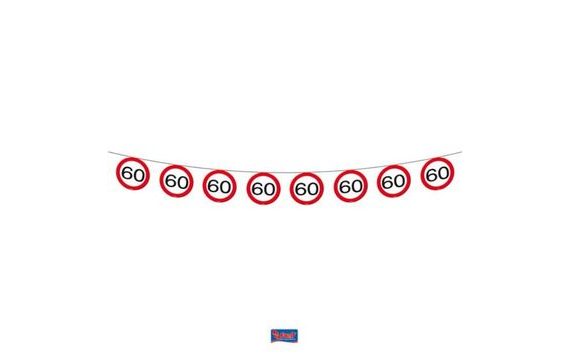 TRAFFIC SIGN GARLAND 60, 12 M
