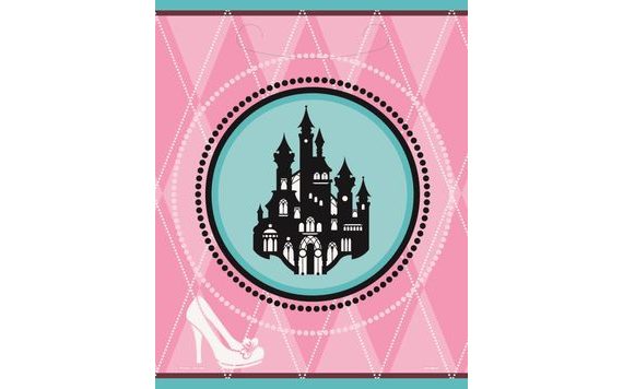 FAIRY PRINCESS BAGS - 8 PCS; 19*23 CM