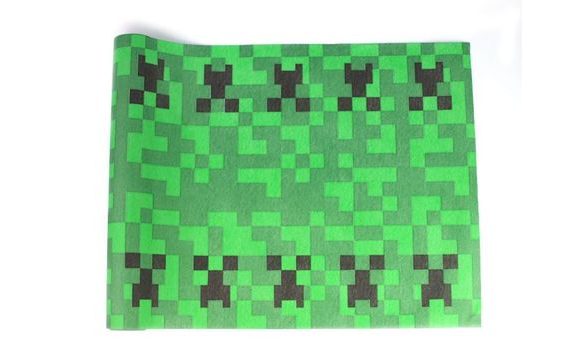 PAPER TABLECLOTH STRIP - MINECRAFT - 5M