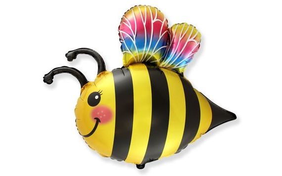 FÓLIOVÝ BALÓNEK VČELKA - 60CM