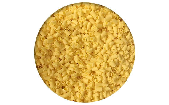 CURLY YELLOW - CHOCOLATE SHAVINGS 500 G