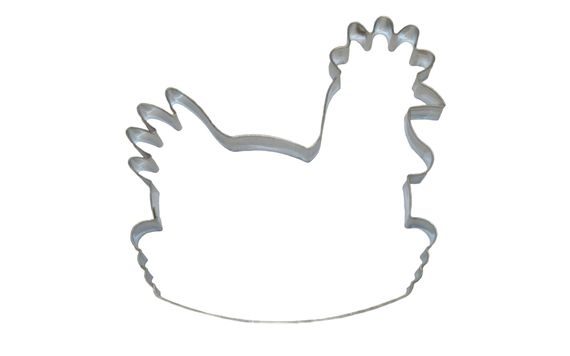 DOUGH CUTTER HEN IN A BASKET