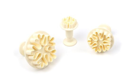 PLUNGER CUTTER SNOWFLAKE 3 PC.