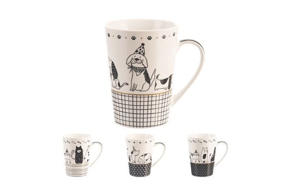 CAT AND DOG MUG 0.55 L