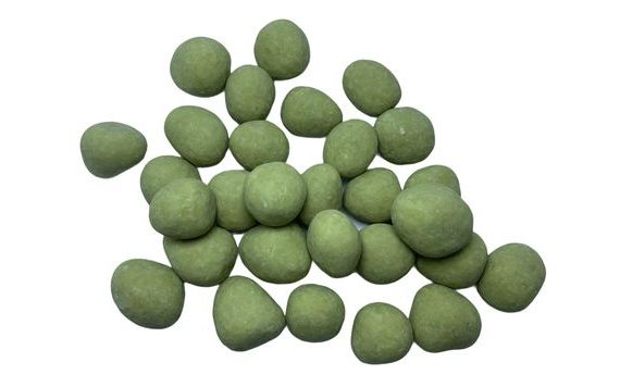 LYOPHILISED STRAWBERRIES IN MATCHA GREEN TEA FLAVOURED CHOCOLATE - 1 KG