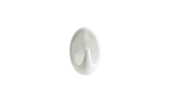 LARGE OVAL PLASTIC HOOK