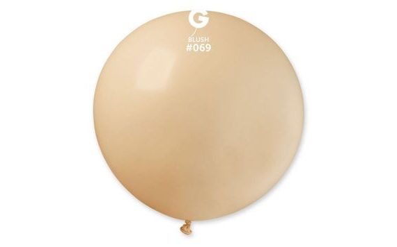 BALÓN LATEX 80 CM - TĚLOVÝ 1 KS