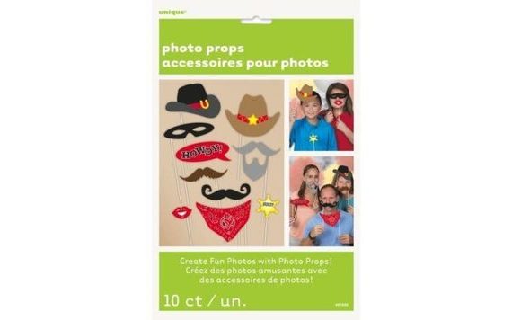 PHOTO ACCESSORIES - WESTERN - 10 PCS