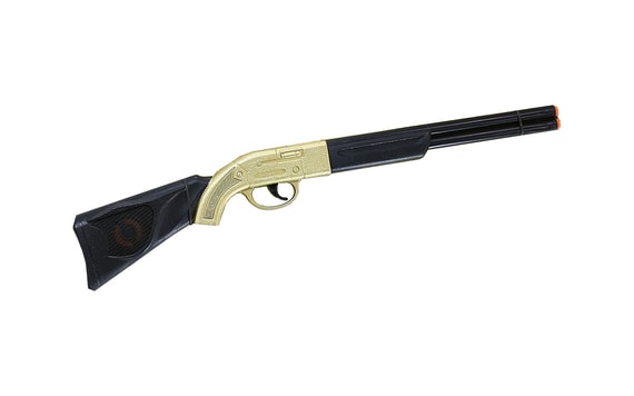 COWBOY RIFLE WITH SOUND, GOLD