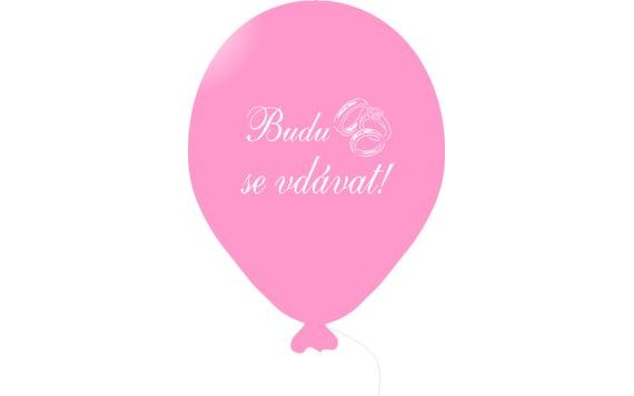 I'M GETTING MARRIED BALLOON PINK