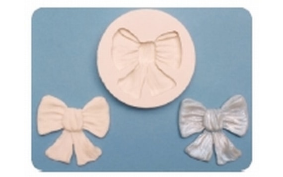 SILCONE MOULD TIED BOW