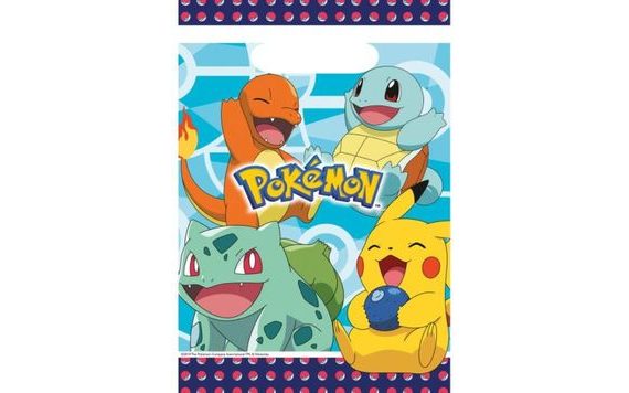 POKÉMON BAGS - 8 PCS