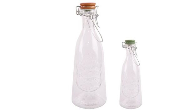 LÁHEV SKLO CLIP UZÁVĚR DRINK 1L