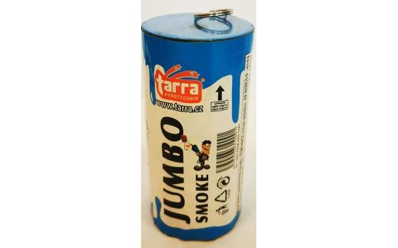 DÝMOVNICE - JUMBO SMOKE - MODRÁ - 1KS - TRHACÍ POJISTKA