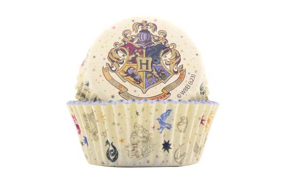 HARRY POTTER CUPCAKE CASES WITH FOIL LINING - 30 PCS