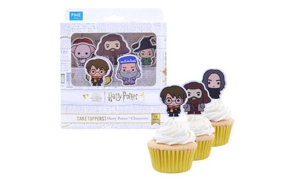 HARRY POTTER CAKE TOPPERS, SET OF 15 ICONIC CHARACTERS