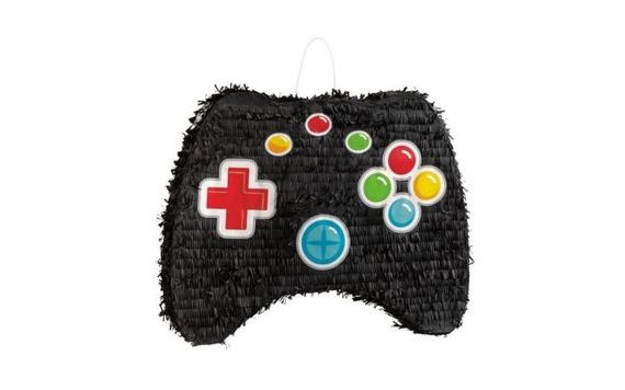 PIŇATA HERNÍ KONZOLE - OVLADAČ - GAME - 50 X 40 CM - ROZBÍJECÍ