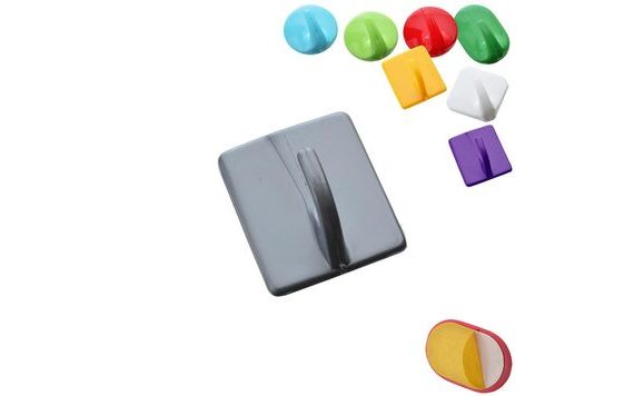 SELF-ADHESIVE PLASTIC HOOK