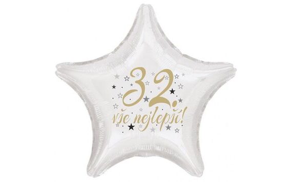 HVĚZDNÝ BALÓNEK K 32. NAROZENINÁM
