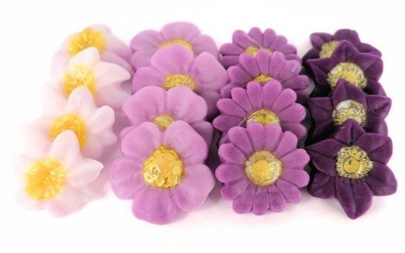 MODELLEZETT VIRÁGOK 5 – LILA (DECORHMOTA)