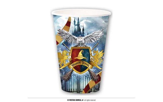 PAPÍROVÉ KELÍMKY ČARODĚJ - KOUZELNÍK HARRY - 6 KS - 355 ML