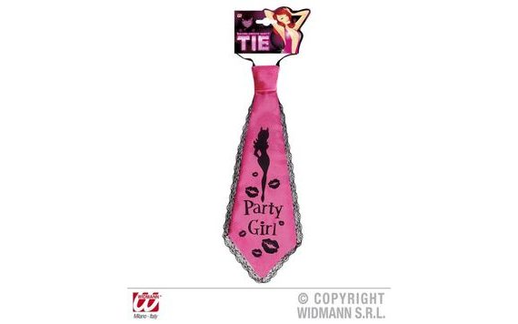 PARTY GIRL TIE - BACHELORETTE PARTY