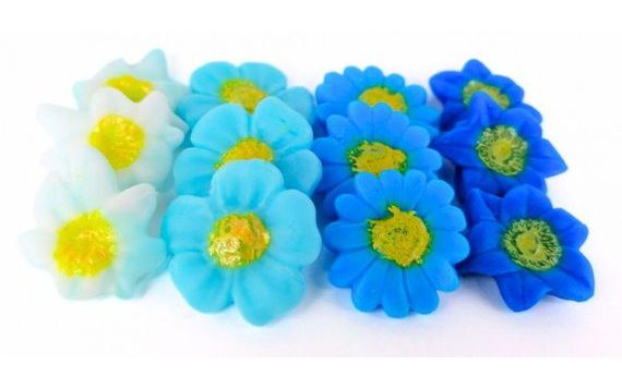 MODELOVANÉ KYTIČKY Č. 4 – MODRÉ (DECORHMOTA)