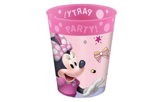 PLASTOVÝ KELÍMEK MYŠKA MINNIE - 250 ML - 1 KS