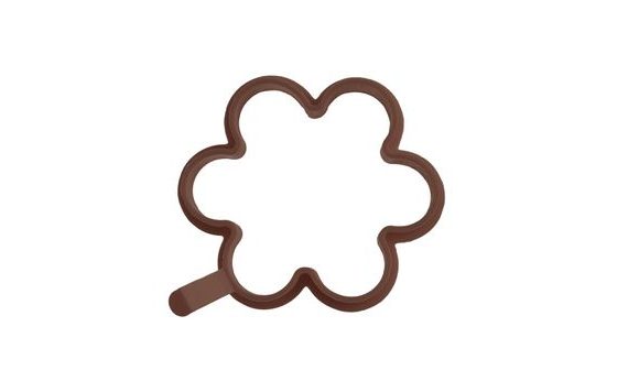 FORMA NA LÍVANCE/VOLSKÁ OKA KVĚT PR. 11 CM