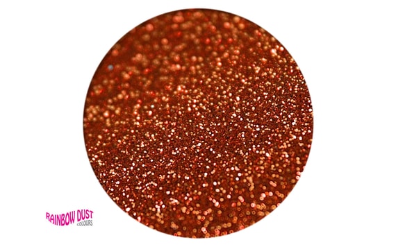 JEWEL GOLDEN ORANGE DECORATIVE GLITTER