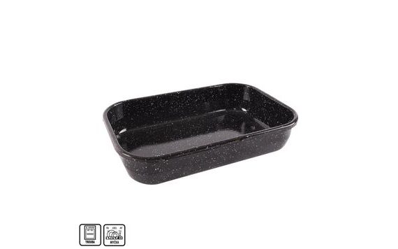 ENAMEL ROASTING PAN 34X22X6.5 CM