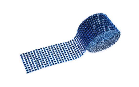 DIAMOND TRIM 5CM - BLUE