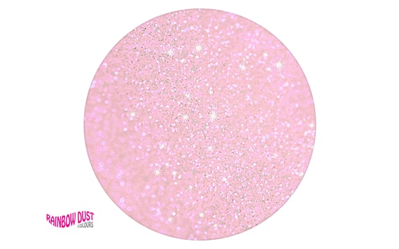 PINK DECORATIVE GLITTER ICED PINK