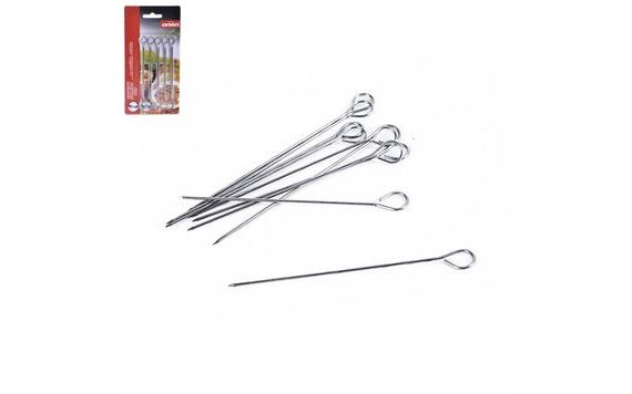 ORION STAINLESS STEEL FOOD SKEWERS 10 PCS