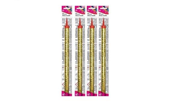 PARTY CAKE FOUNTAIN 18 CM - 4 PCS 60 SEC., 4/90/1