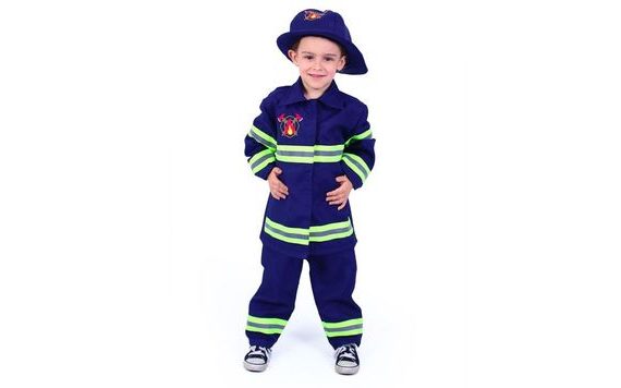 CHILDREN'S FIREFIGHTER COSTUME (S)