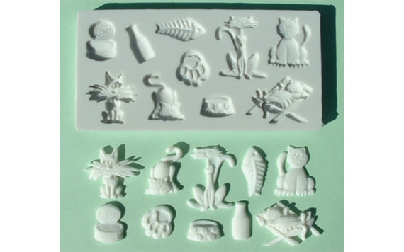 SILICONE MOULD CATS