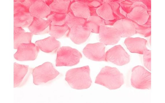 ROSE PETALS TEXTILE - LIGHT PINK 100PCS