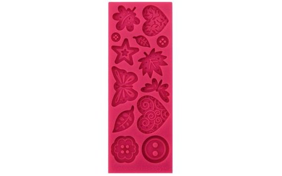SILICON MOULD SUGAR PAST DECO