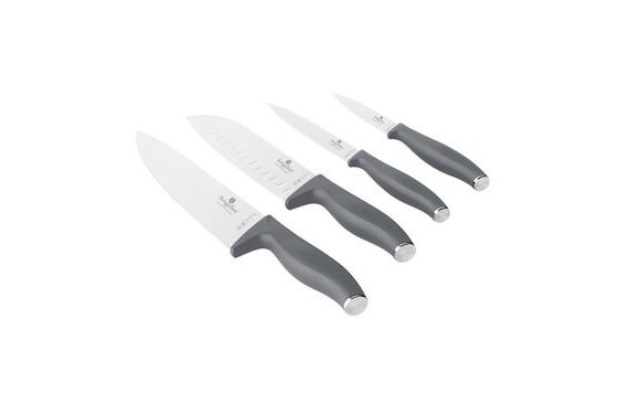 ASPEN COLLECTION STAINLESS STEEL KNIFE SET - 4 PIECES