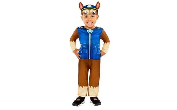 CHILDREN'S CHASE COSTUME - PAW PATROL - 2-3 YEARS